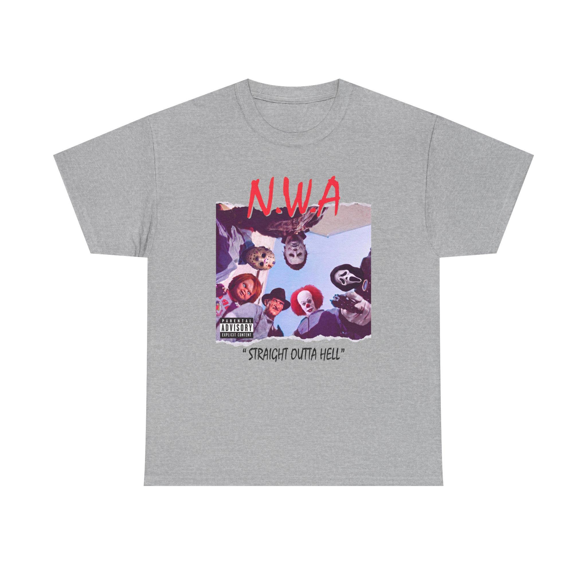 SV - Straight Outta Hell Shirt, Nwa Horror Hoodie, Halloween