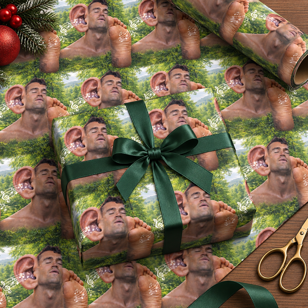 SV - Kirkapping Papers, Charlie Kirk Gift Wrapping Papers