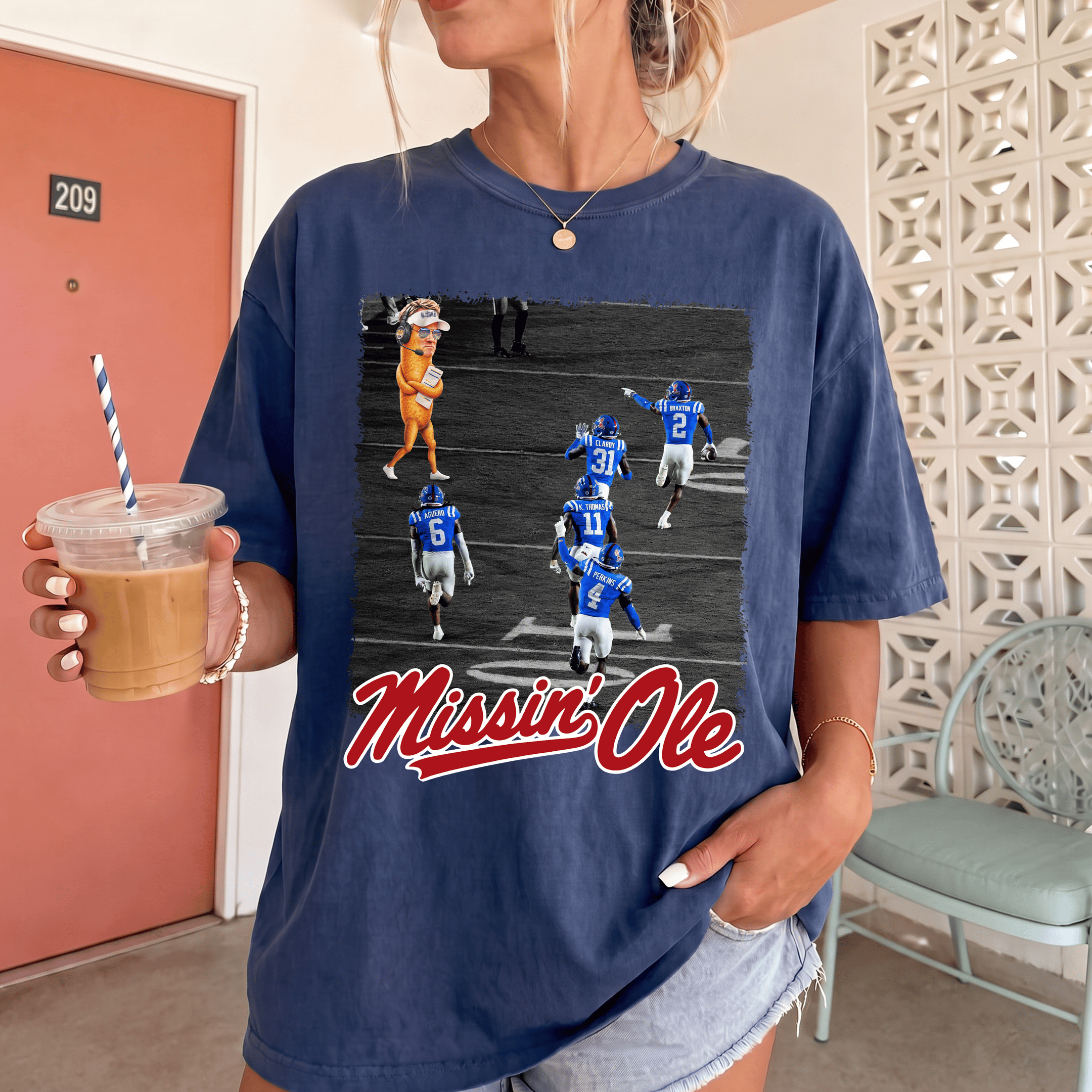 NT - Lane Kiffin Missin' Ole Funny Tee