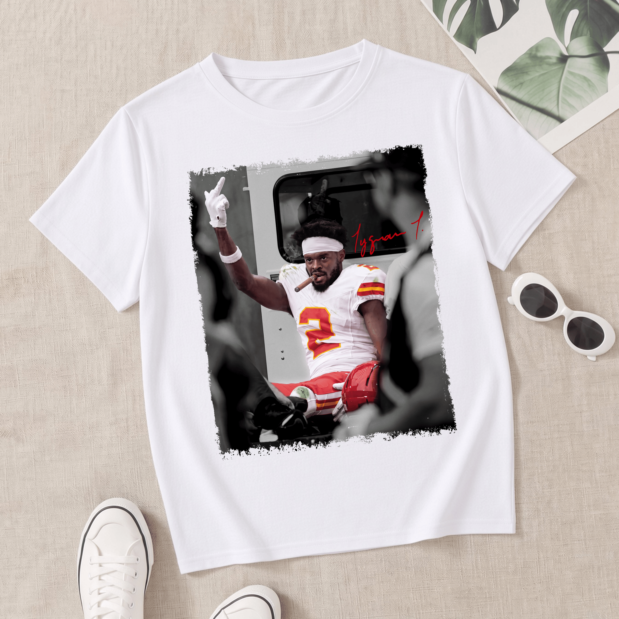 NT - Tyquan Thornson Middle Finger Tee